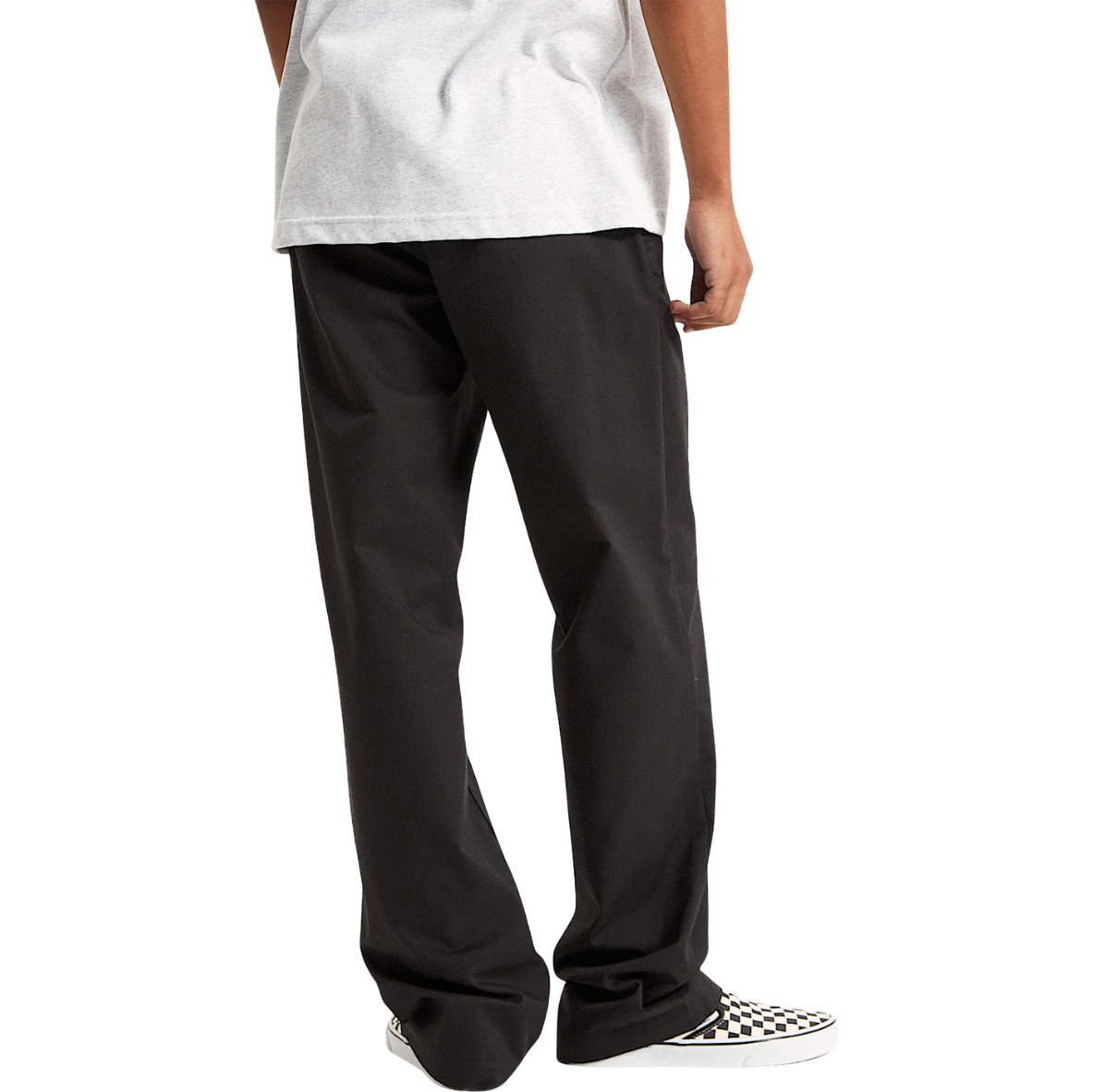 2026 Vans Mens Authentic Chino Straight Trousers VN000TCX - Black